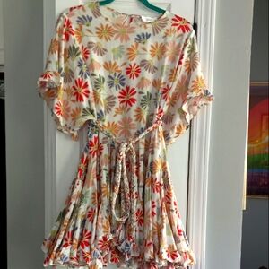 TALULAH FLOWER SWING DRESS